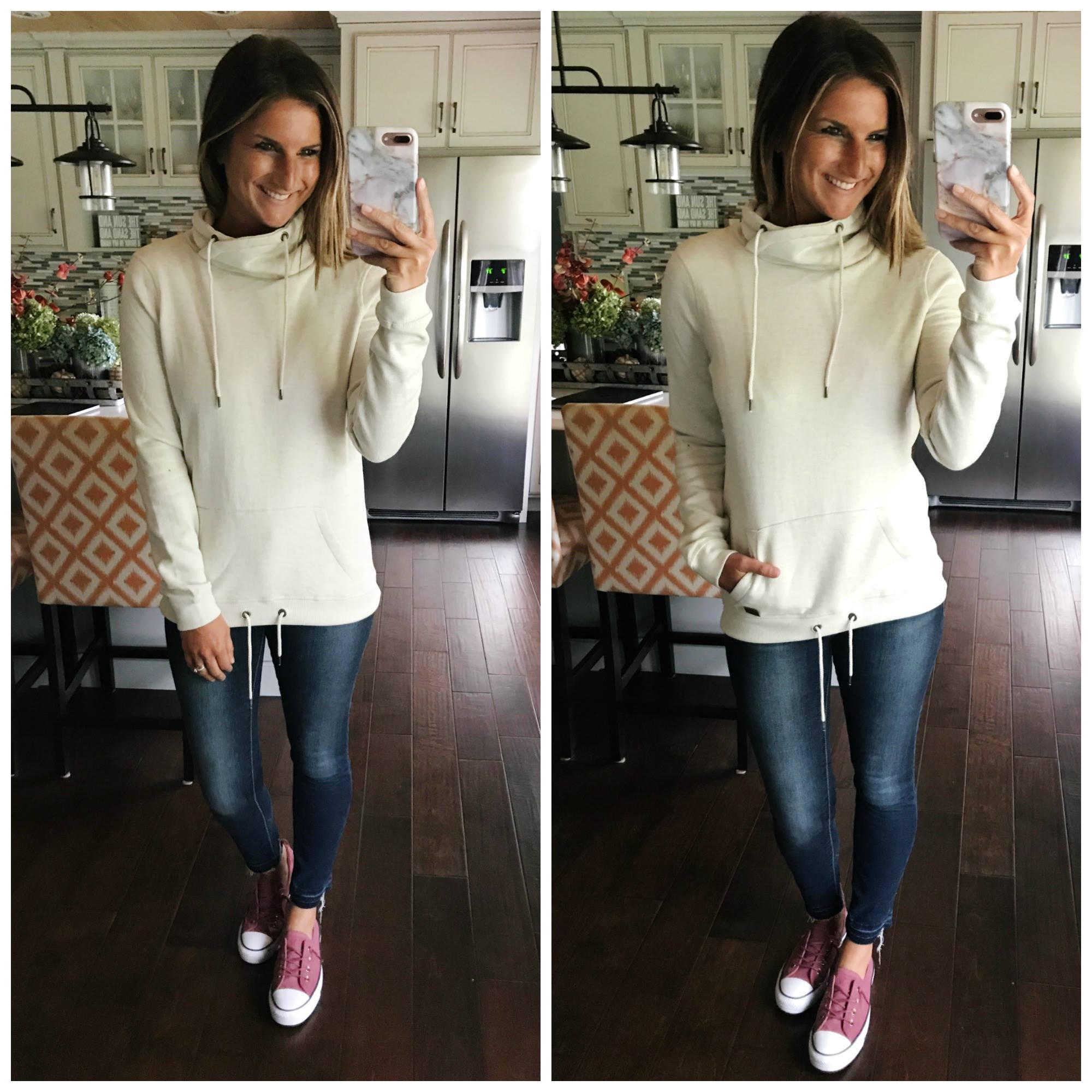 How to Style Burgundy Converse