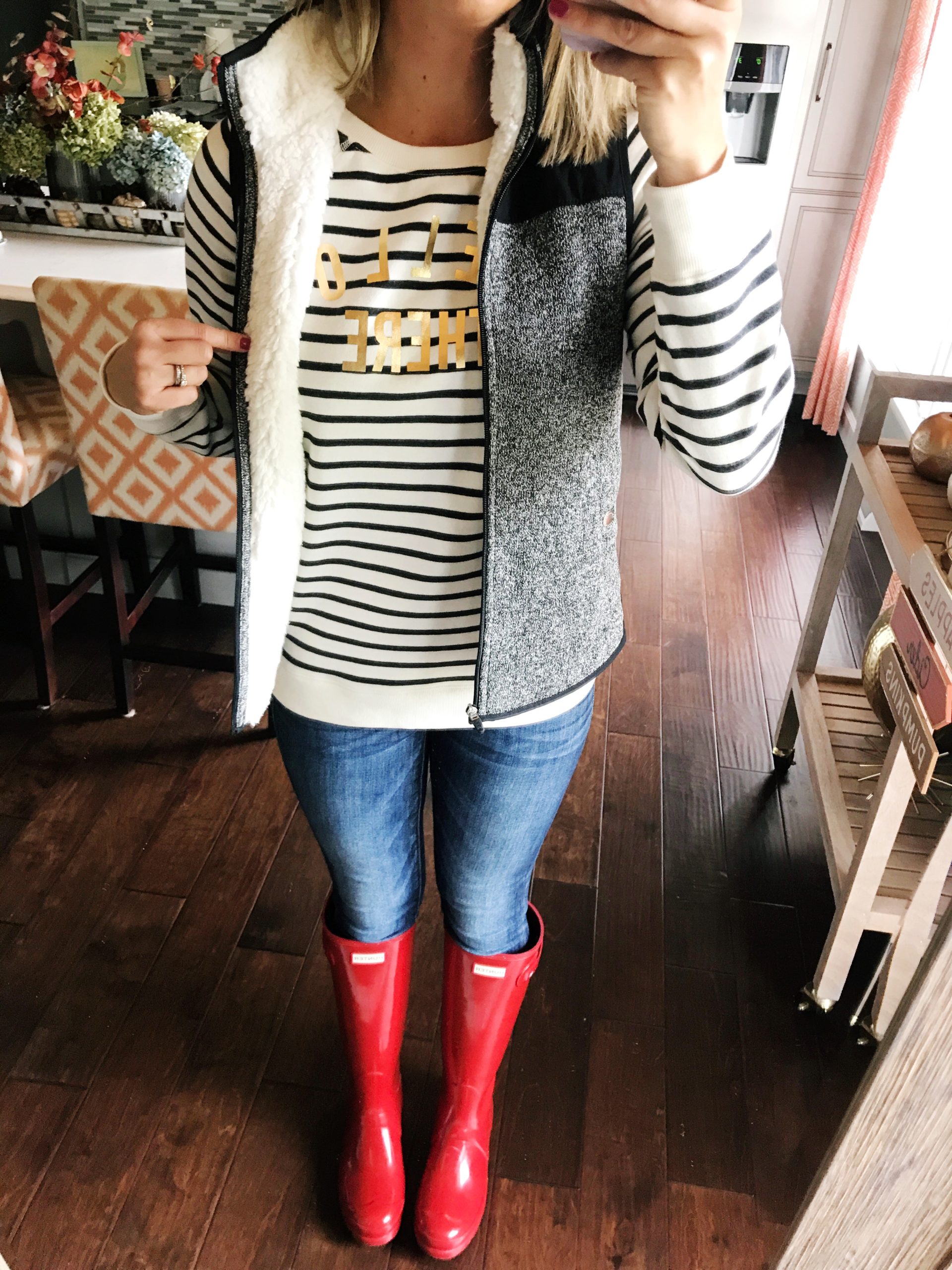 Rainy Fall Day Outfit