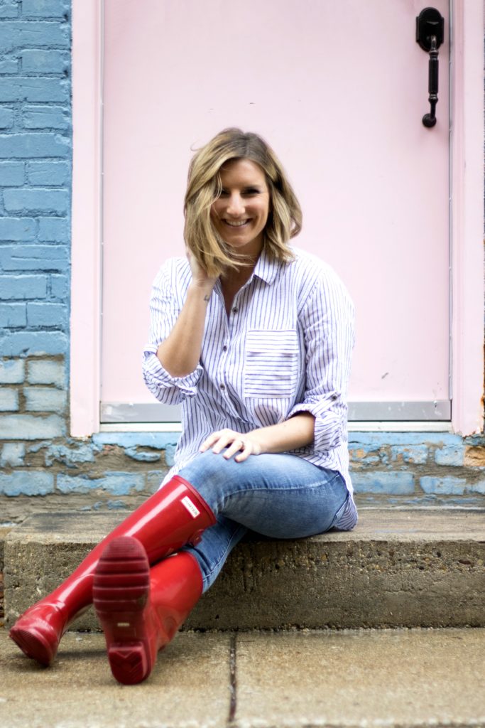 April Showers Bring...Rain Boot Outfits! - Living in Yellow