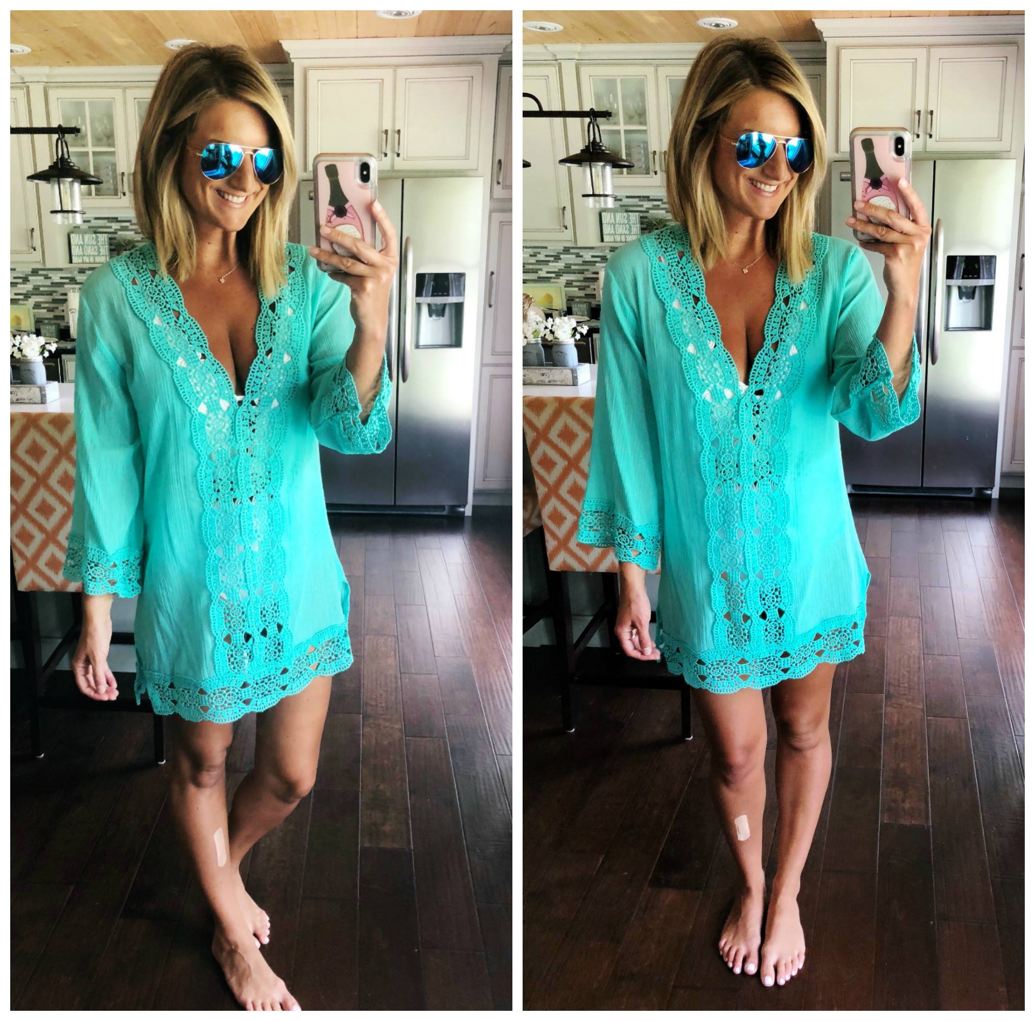 Beach Cover up // Summer Fashion // Perfect One Piece Swimsuit 