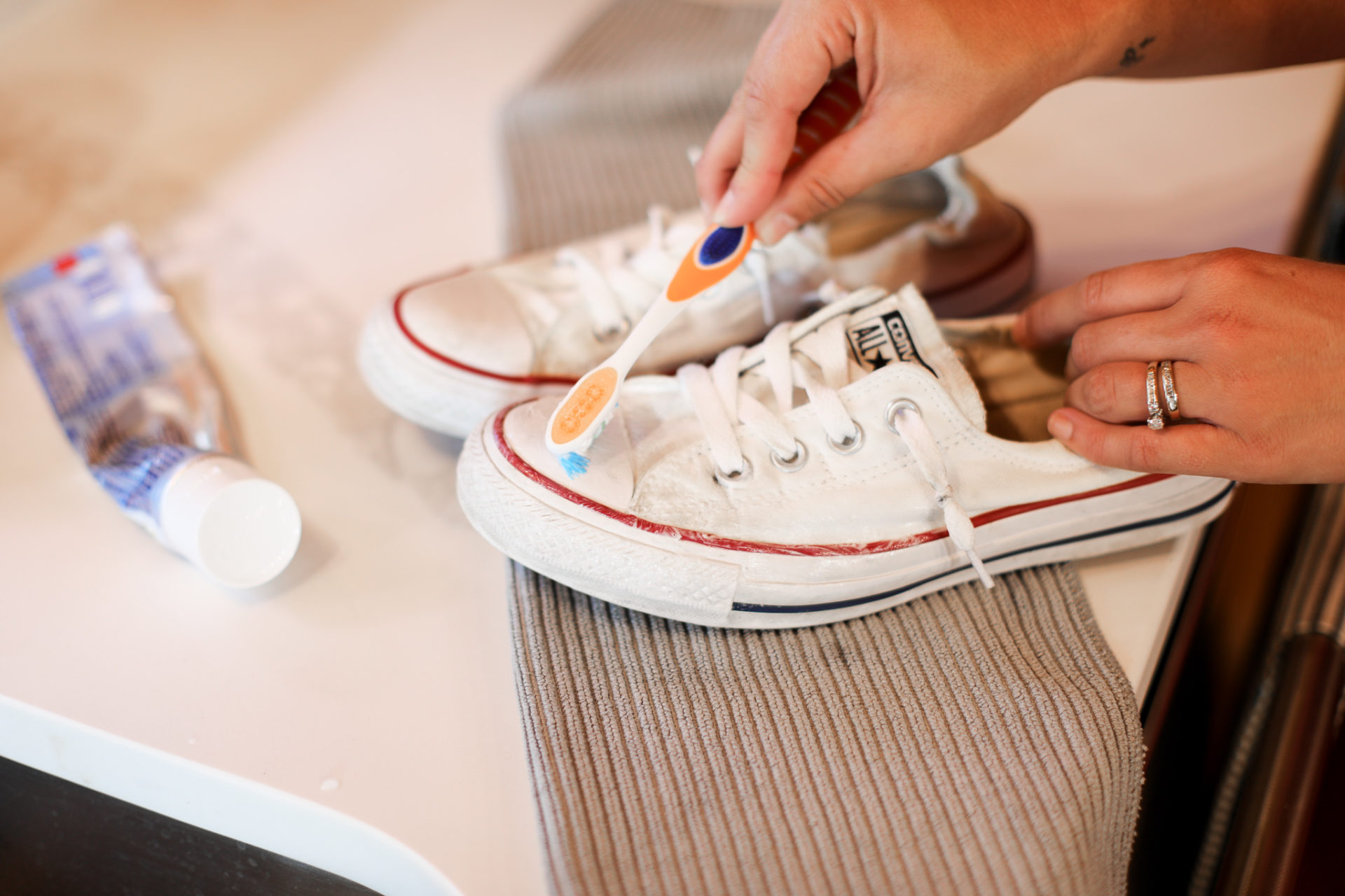 How to Clean Your Converse [6 Methods Put To The Test!] - Living in Yellow