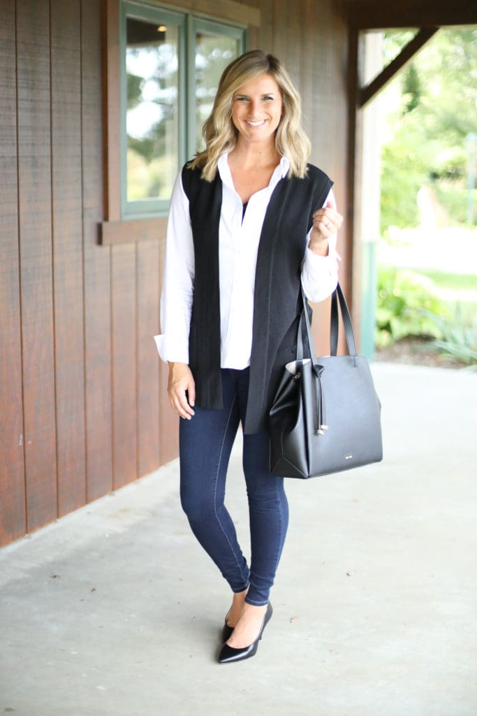 How to Style a Button Up for Work // 1 Shirt, 10+ Ways Living in Yellow