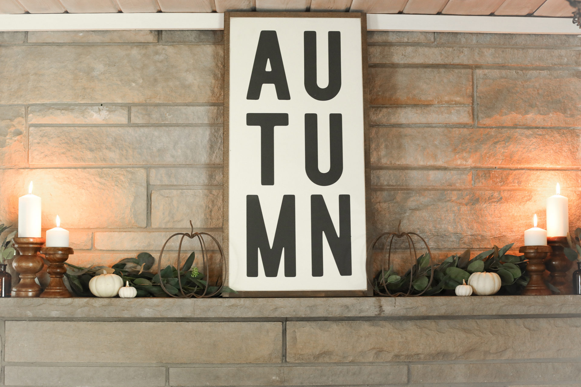A Fireside Chat // Fall Decor Inspiration for Your Mantle - Living in ...