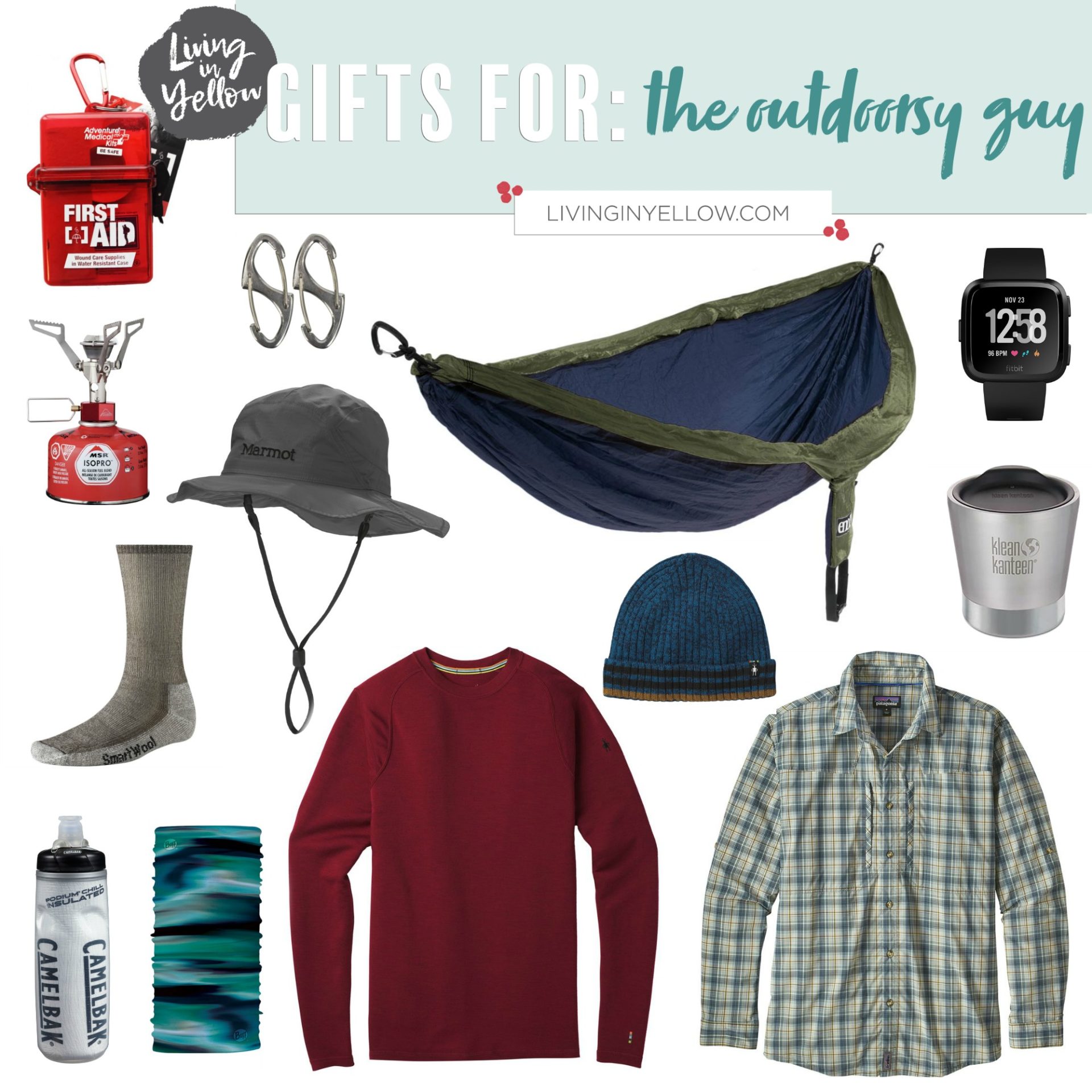 Gift Guide, gifts for outdoorsy guys