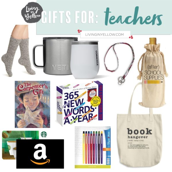 Gift Guide // Teachers - Living in Yellow