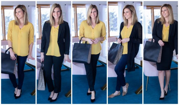How to Create a Capsule Wardrobe for Work - Living in Yellow