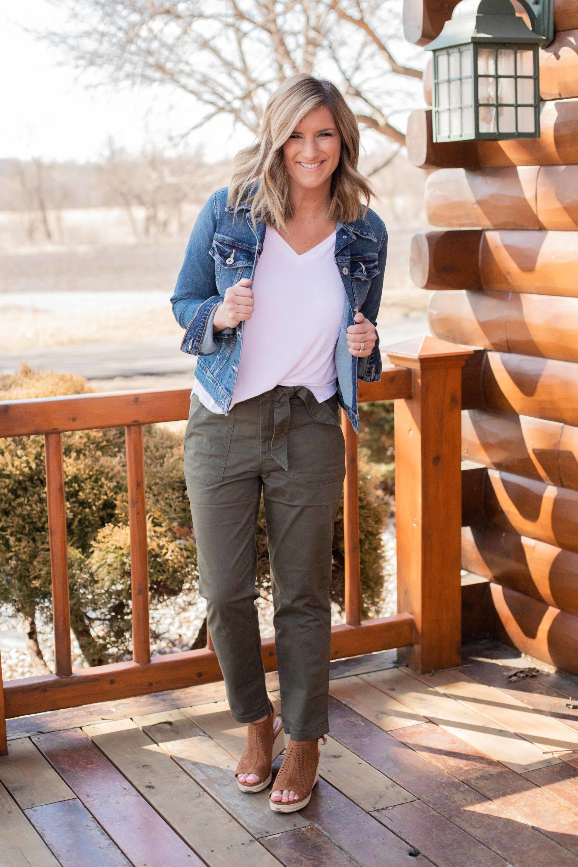 Utility Pants Styled Two Ways - Living in Yellow