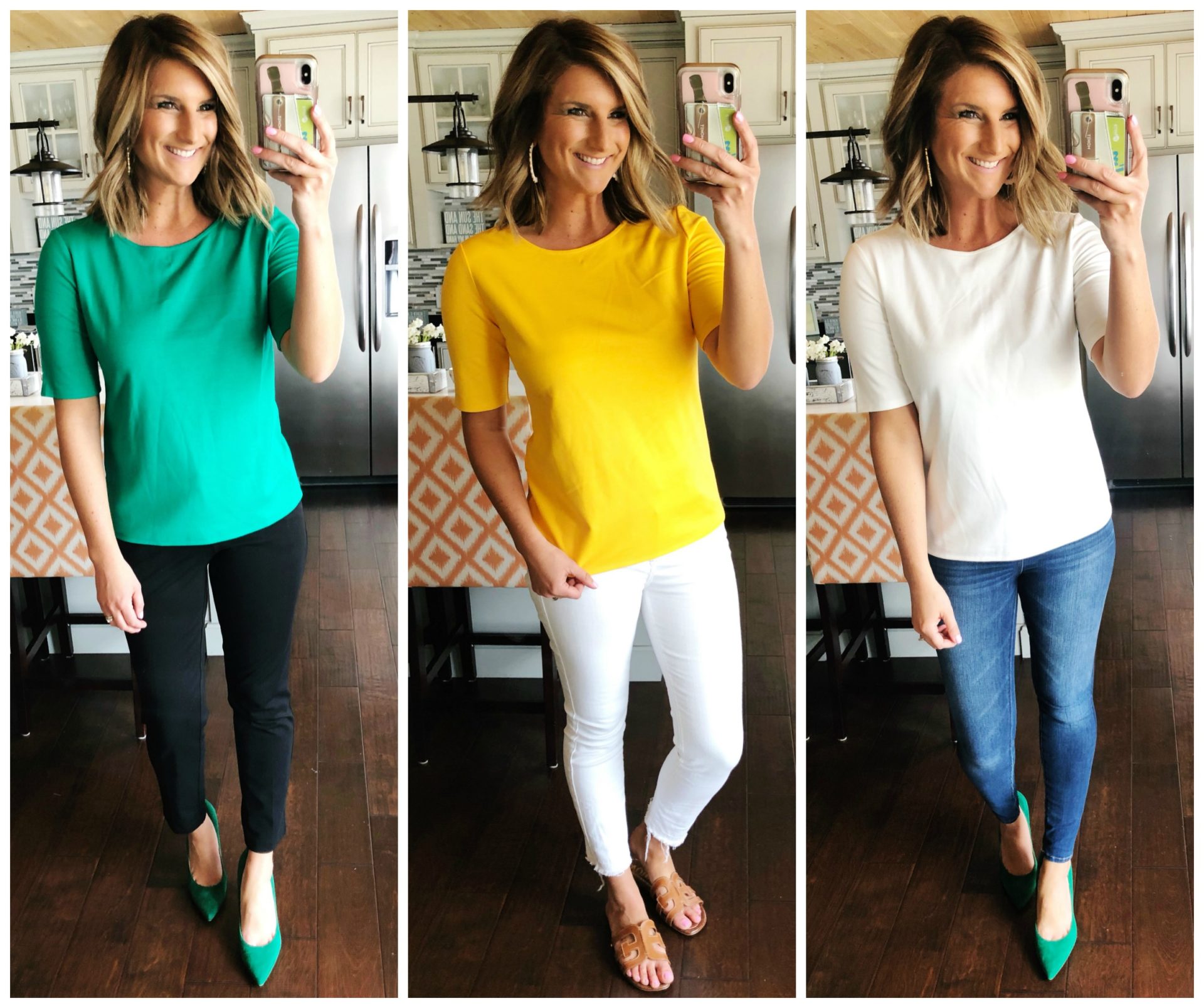Spring Top // Spring Outfit // Bold Colors for Spring // Work Outfit 