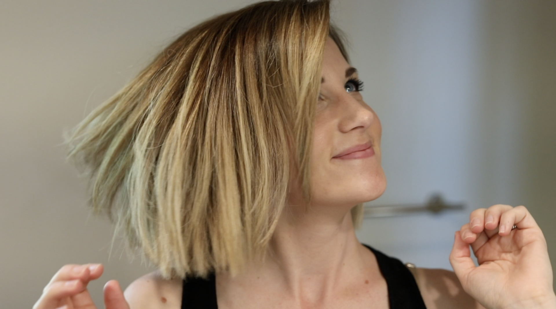 Skip the Salon // Tips for a Professional Blowout at Home - Living in Yellow