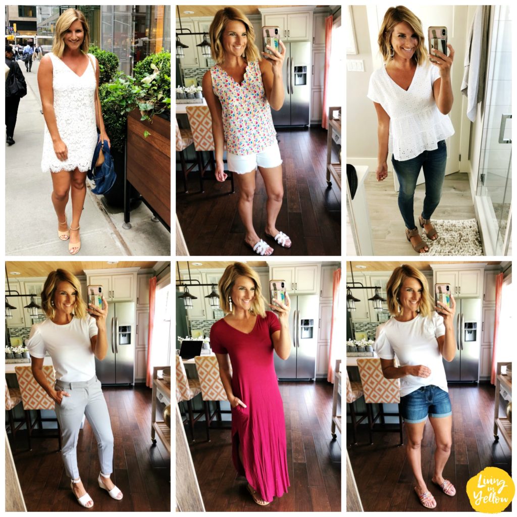 9 Outfits For Summer - Living in Yellow