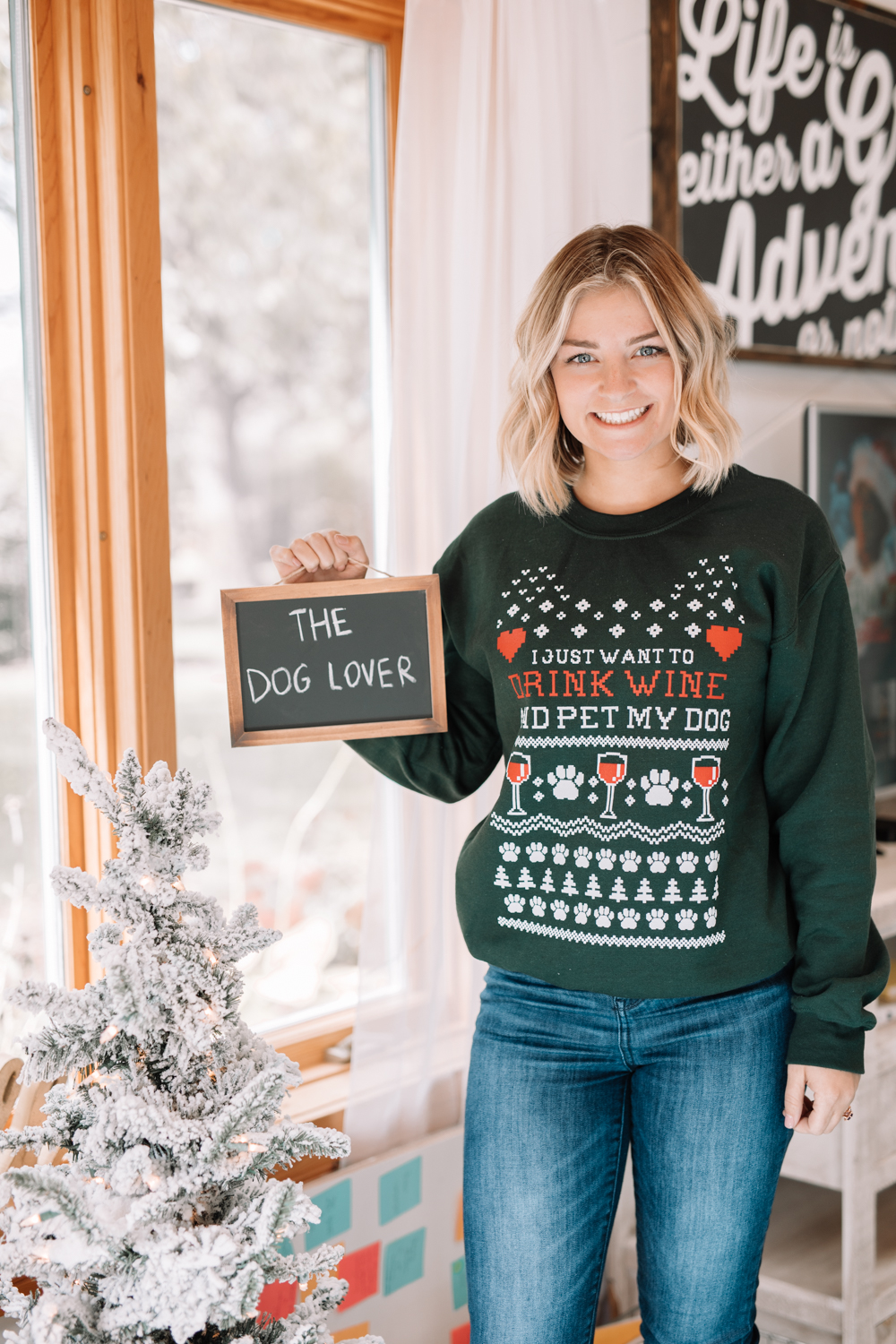 What to Wear to an Ugly Sweater Party - Living in Yellow