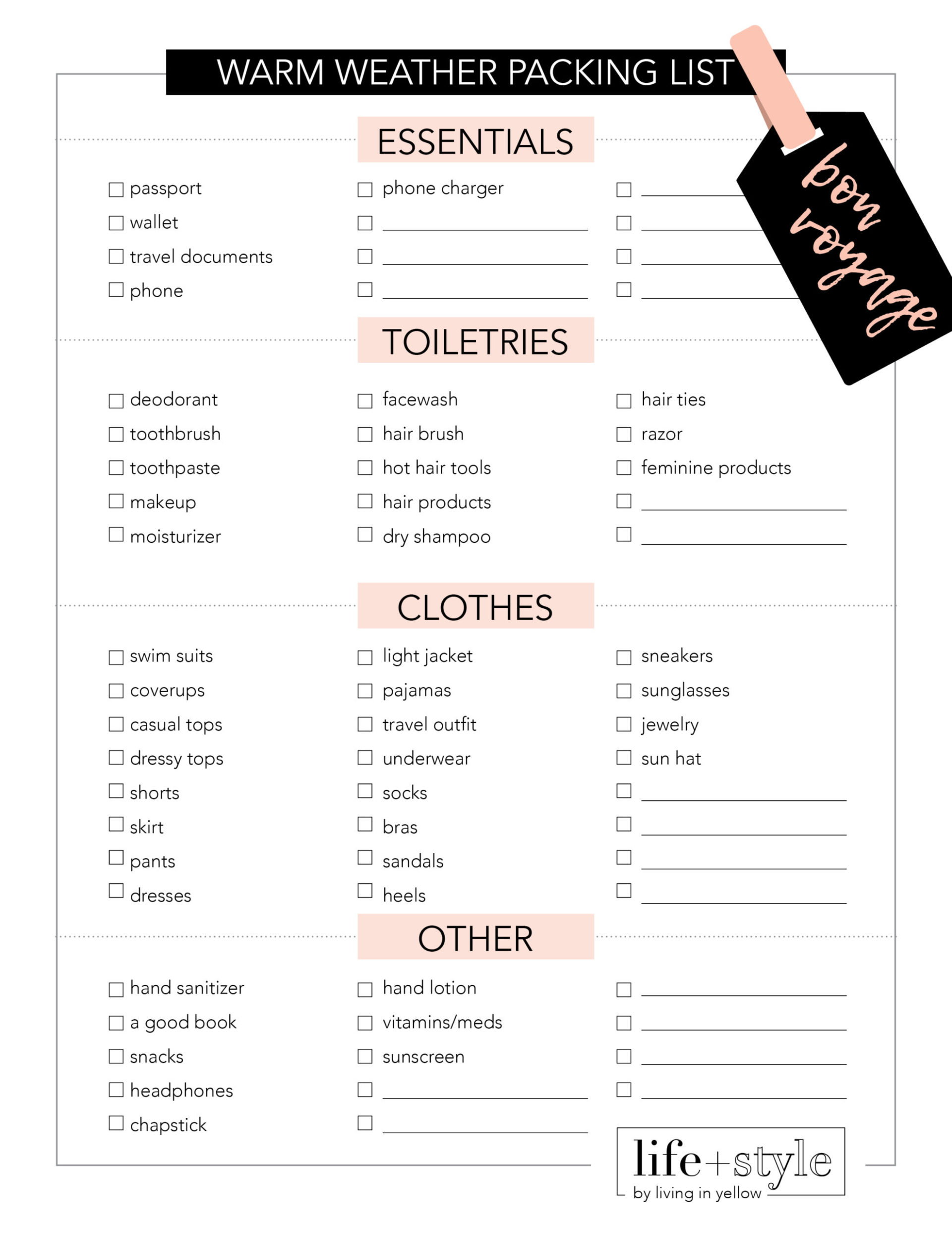 Travel Essentials Packing List for Winter (Cold Weather) Travels
