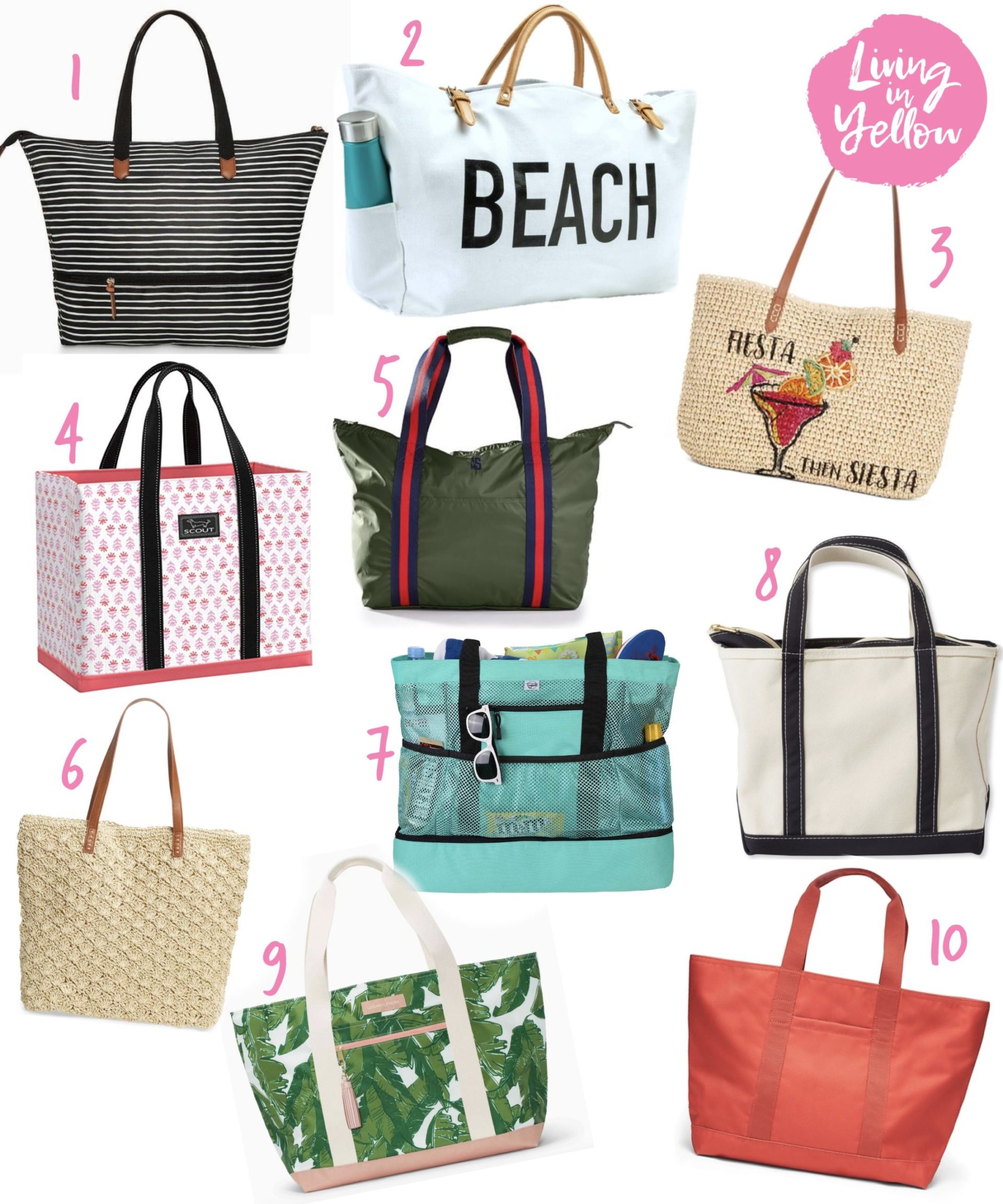 Must-Haves for a Day at the Beach // Bags, Books, Sunscreen and