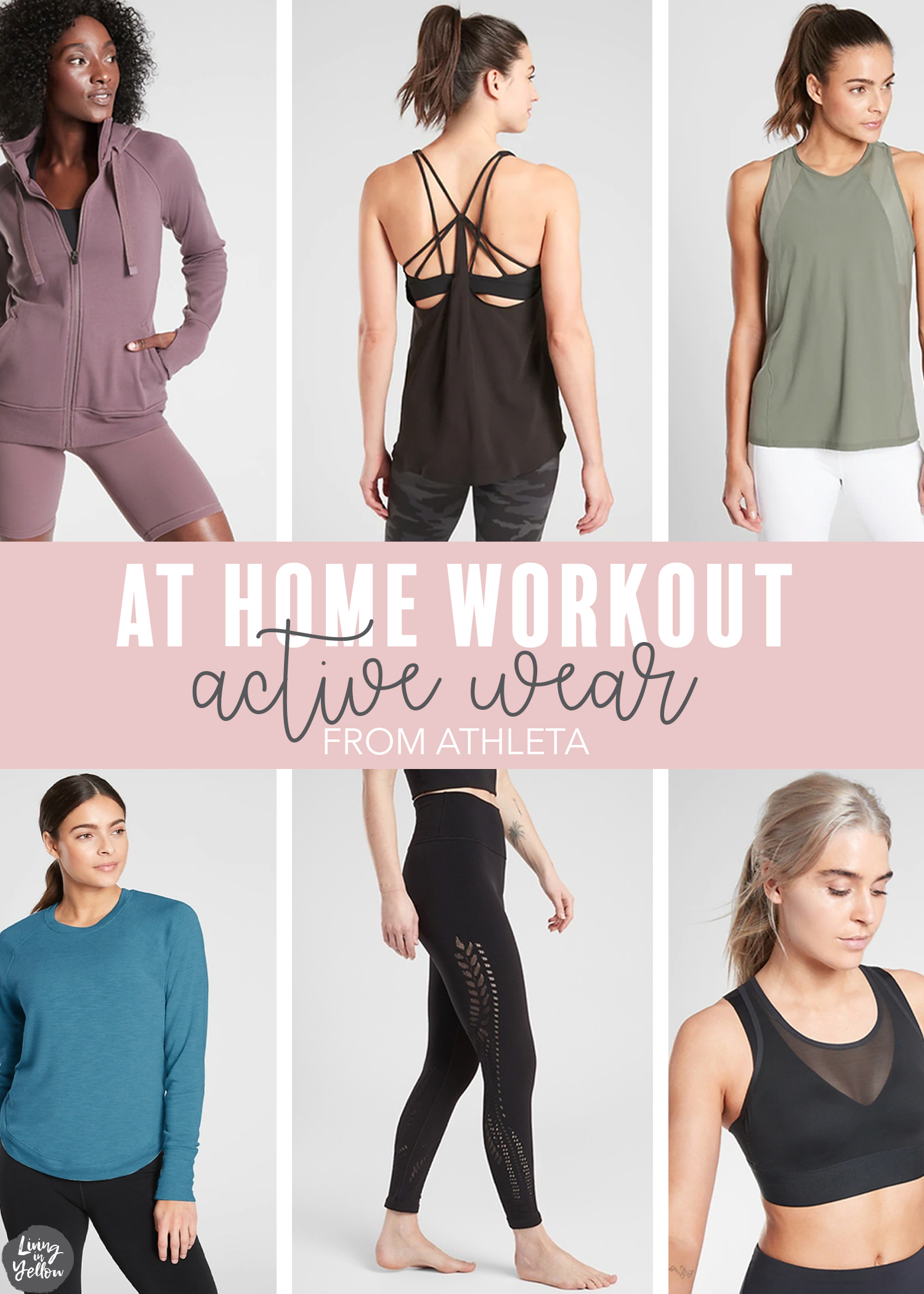 At-Home Activewear From Athleta - Living in Yellow