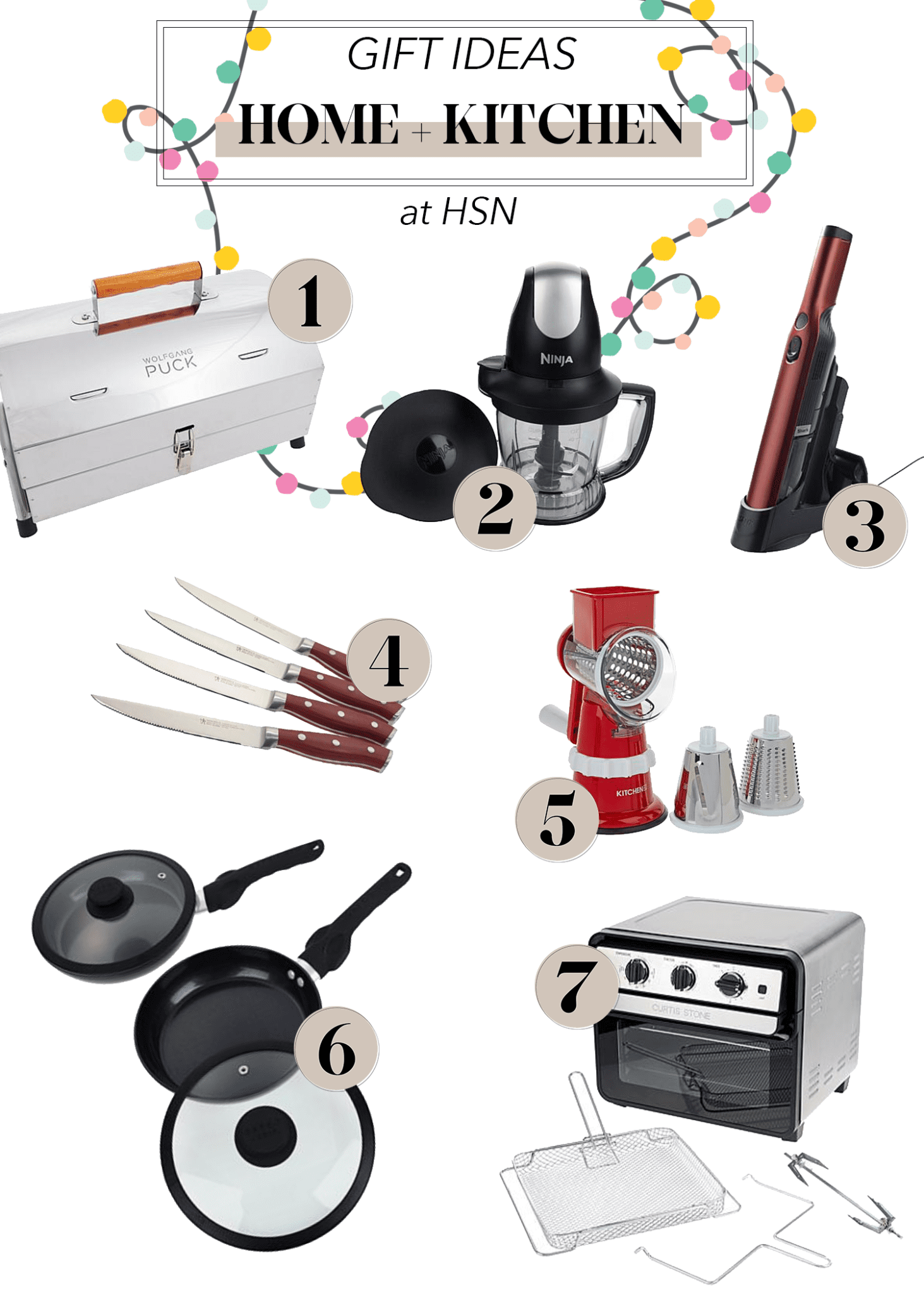 Gift Ideas for the Chef // Kitchen MustHaves from HSN Living in Yellow