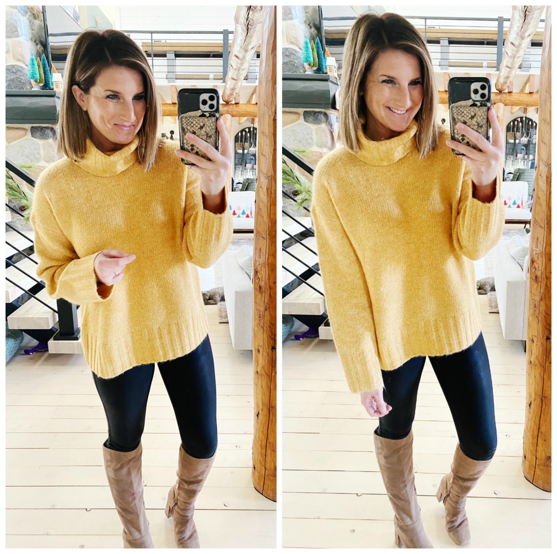 Winter Coats + PJs + Sweaters: What I'm Wearing - Living in Yellow