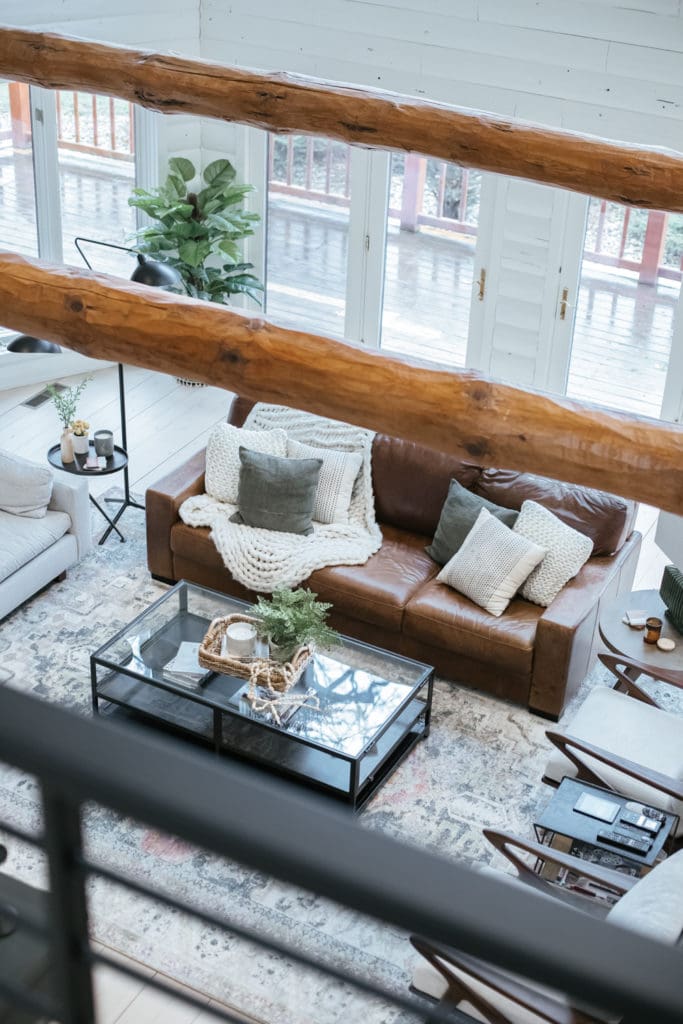 Welcome To The Cabin: Home Tour - Living in Yellow