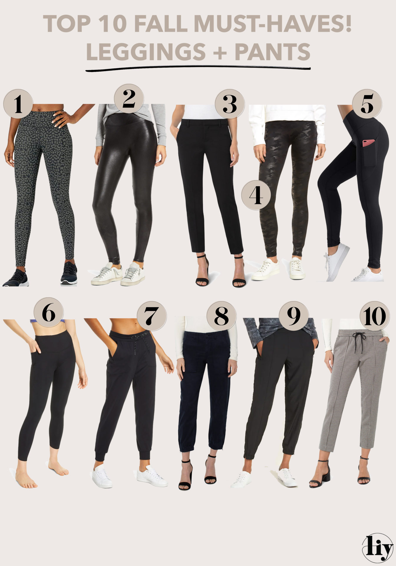 10 WAYS TO STYLE 1 ITEM OF CLOTHING: RED LEGGINGS!!! elisa-beth