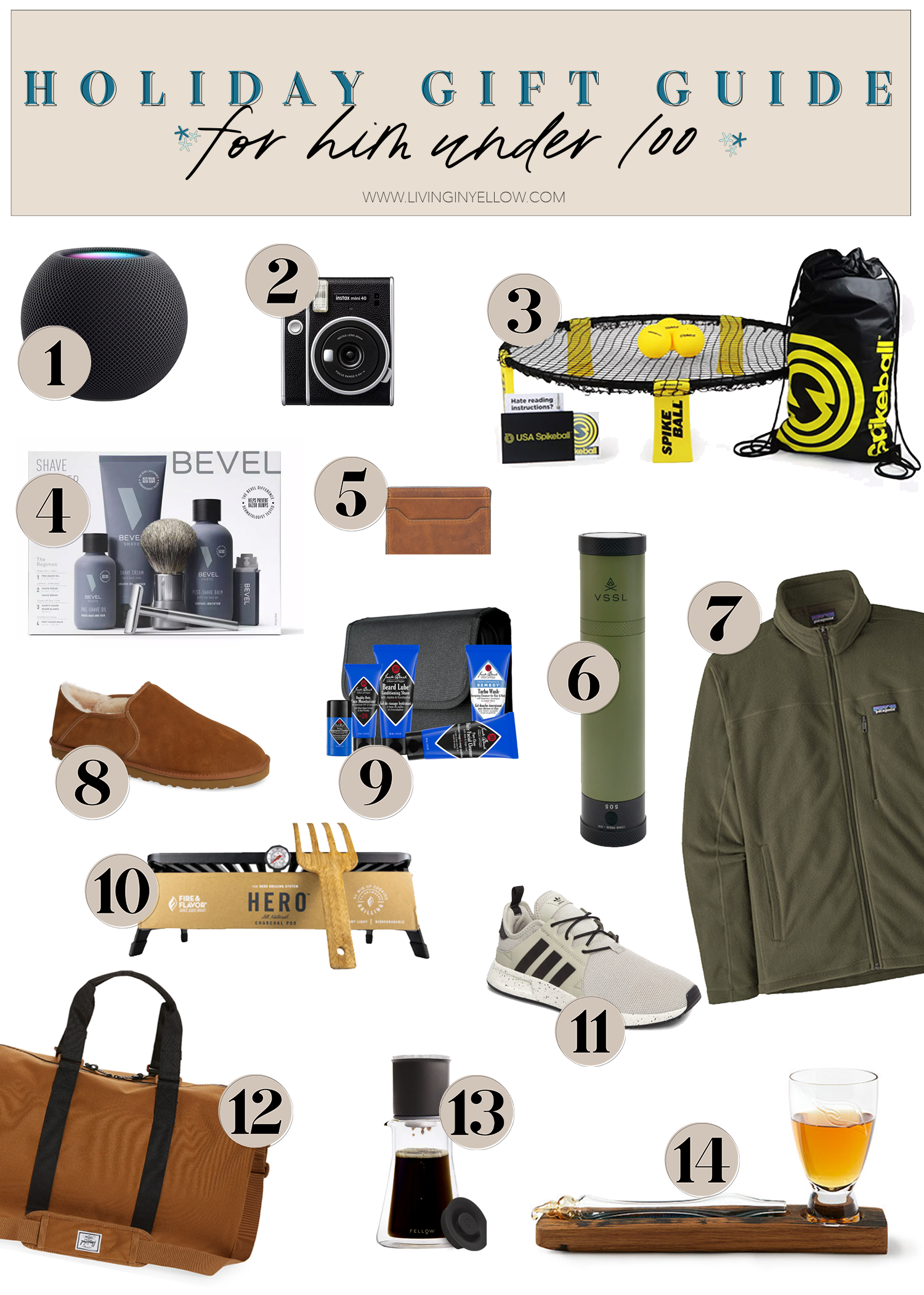 Holiday Gift Guides for Everyone On Your List - Living in Yellow