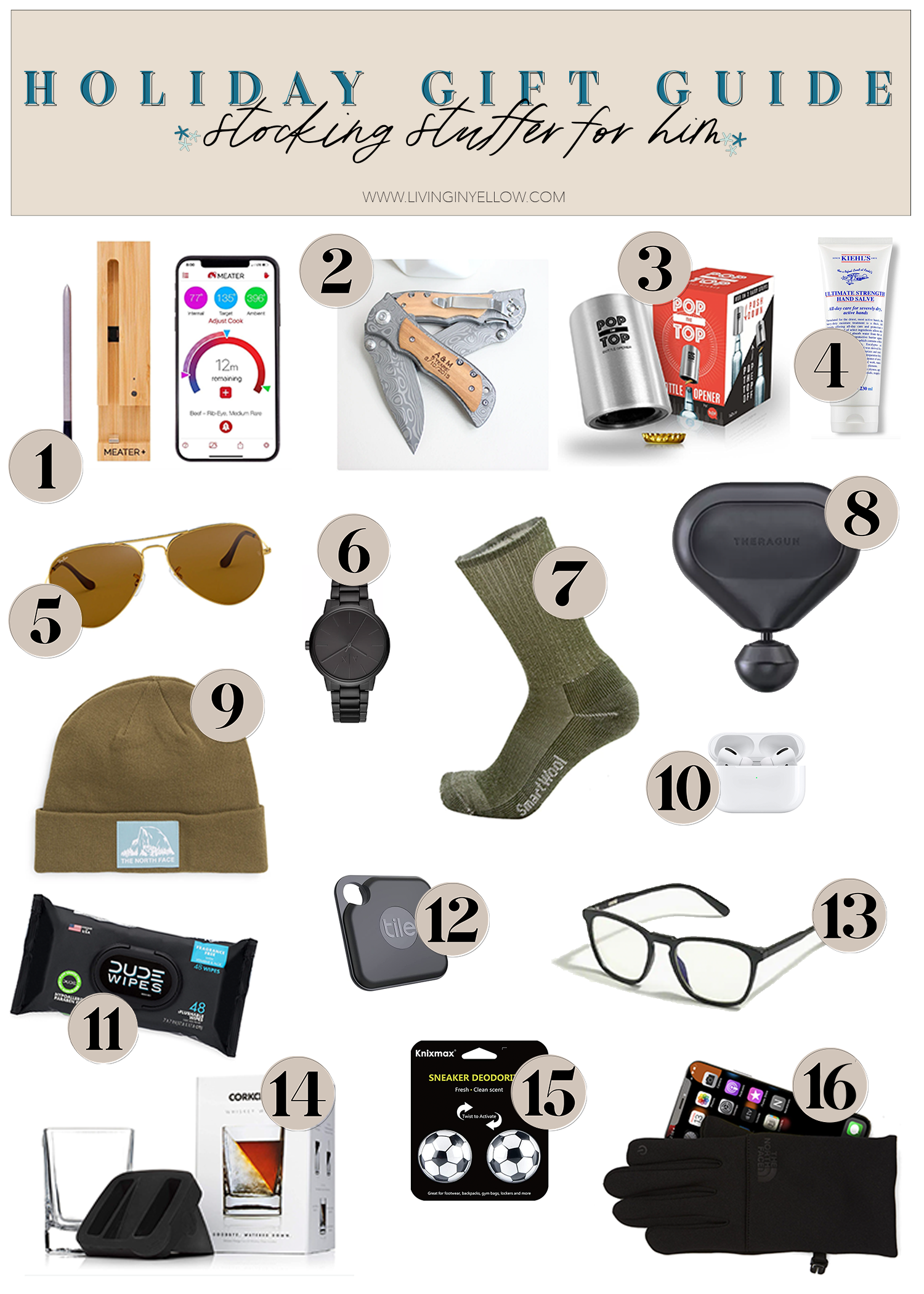 gift guide: stocking stuffers for her under $25 - bishop&holland