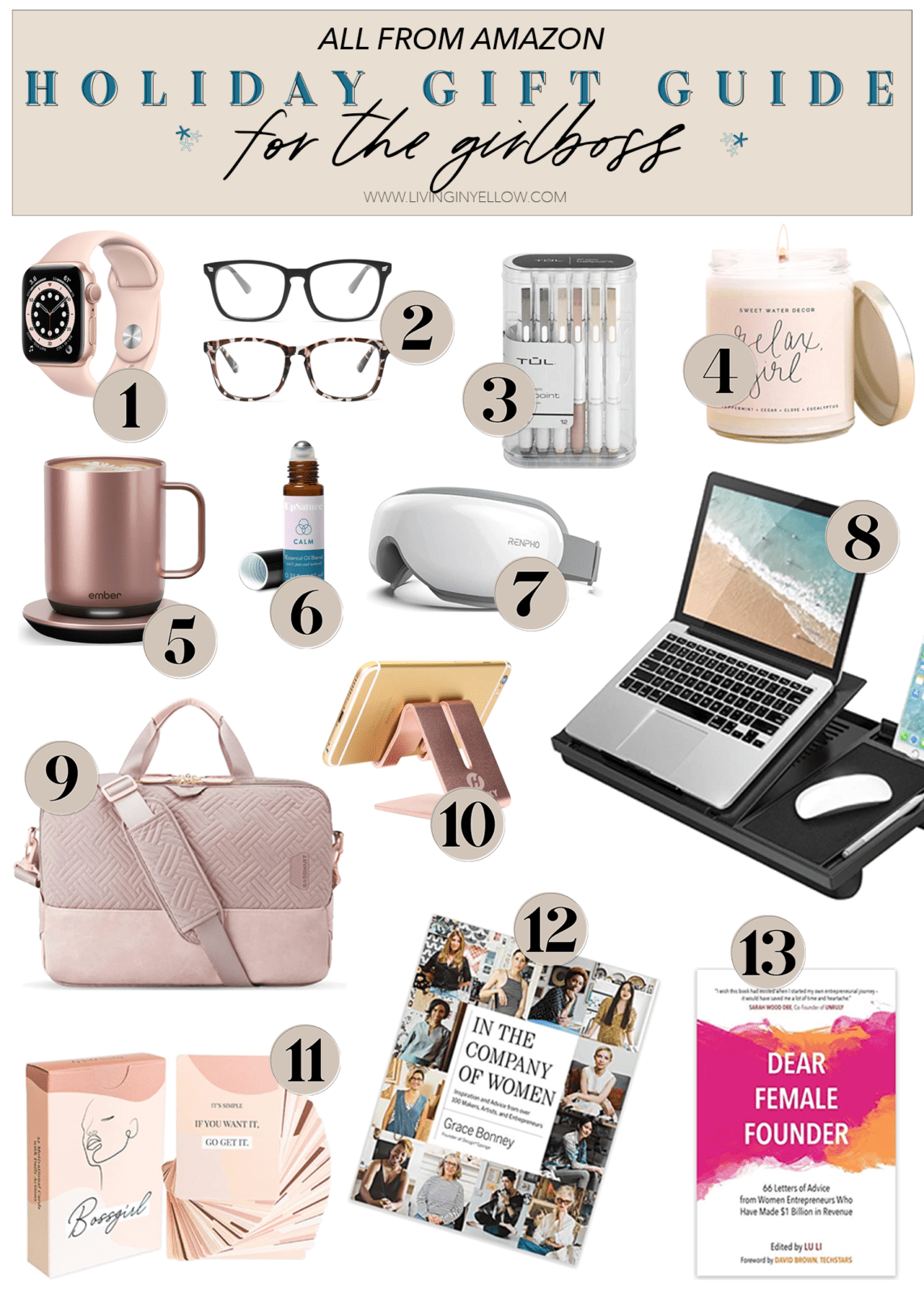 45 Amazon Holiday Gift Guides Living in Yellow