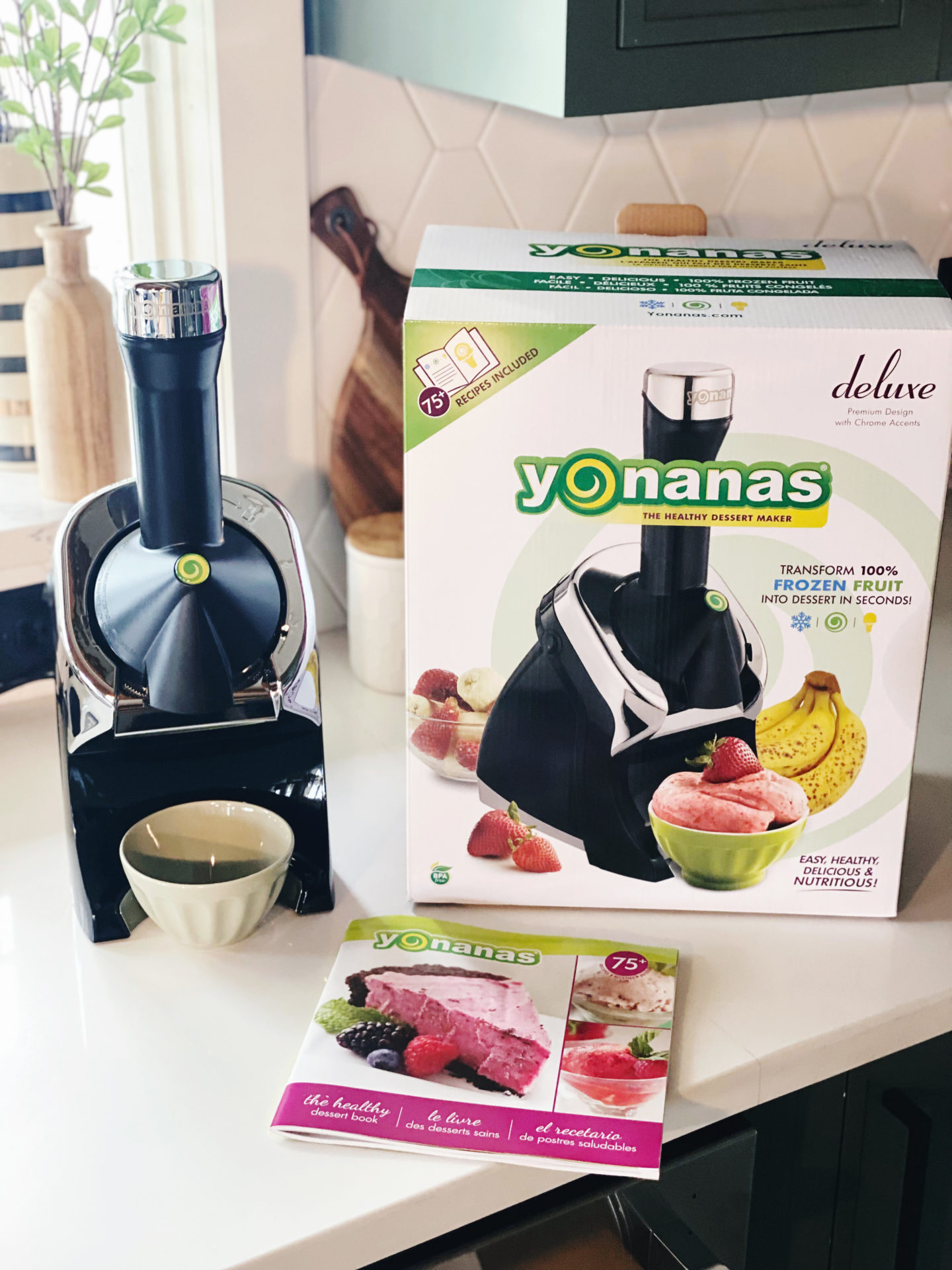 Yonanas Frozen Treat Maker, Ice Cream & Dessert Makers, Furniture &  Appliances