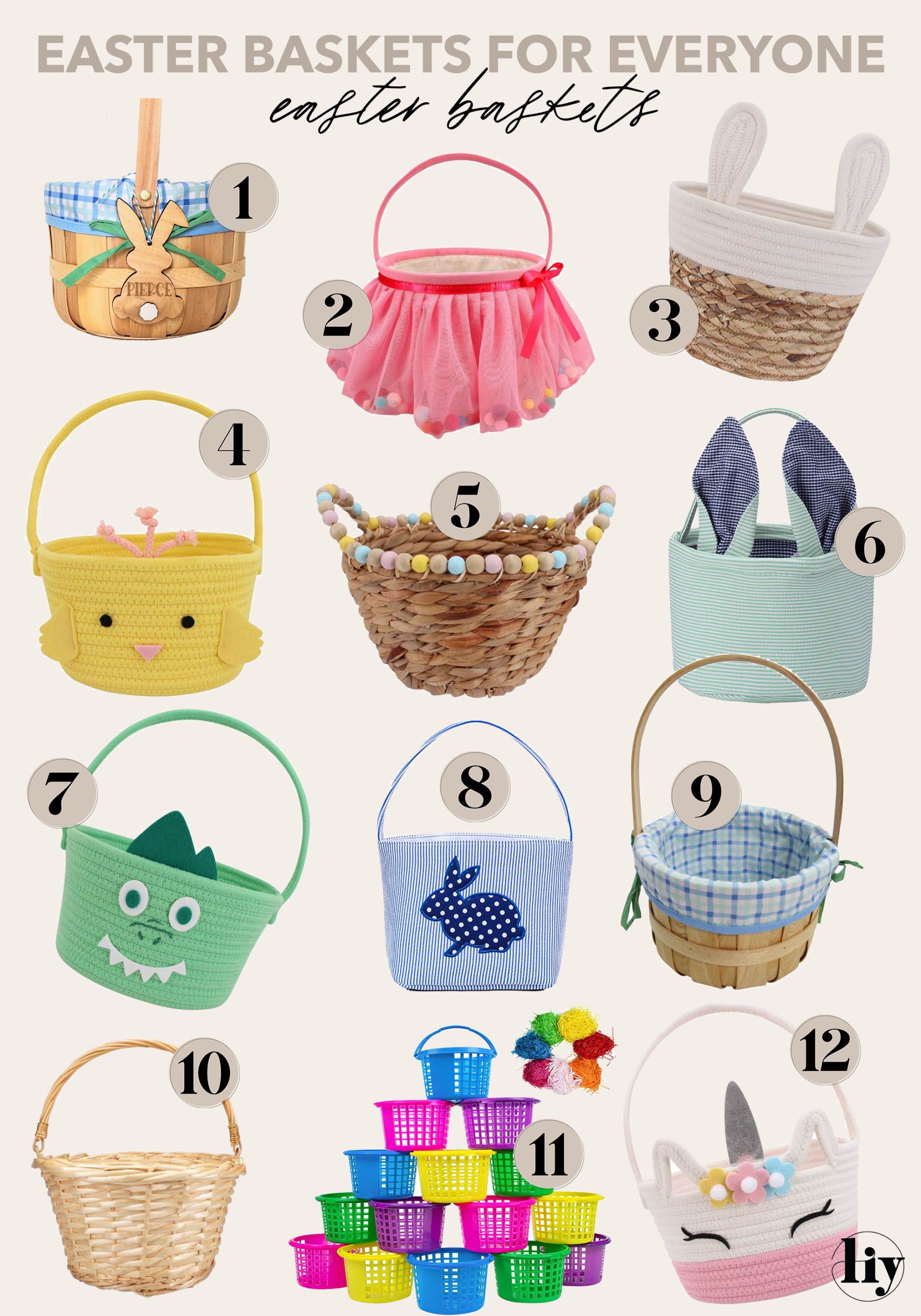 Easter Basket Ideas: Teenagers to Toddlers - Lovely Lucky Life