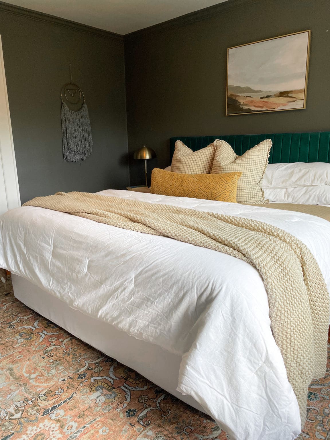 How to Make Your Bed Look + Feel Luxurious Living in Yellow