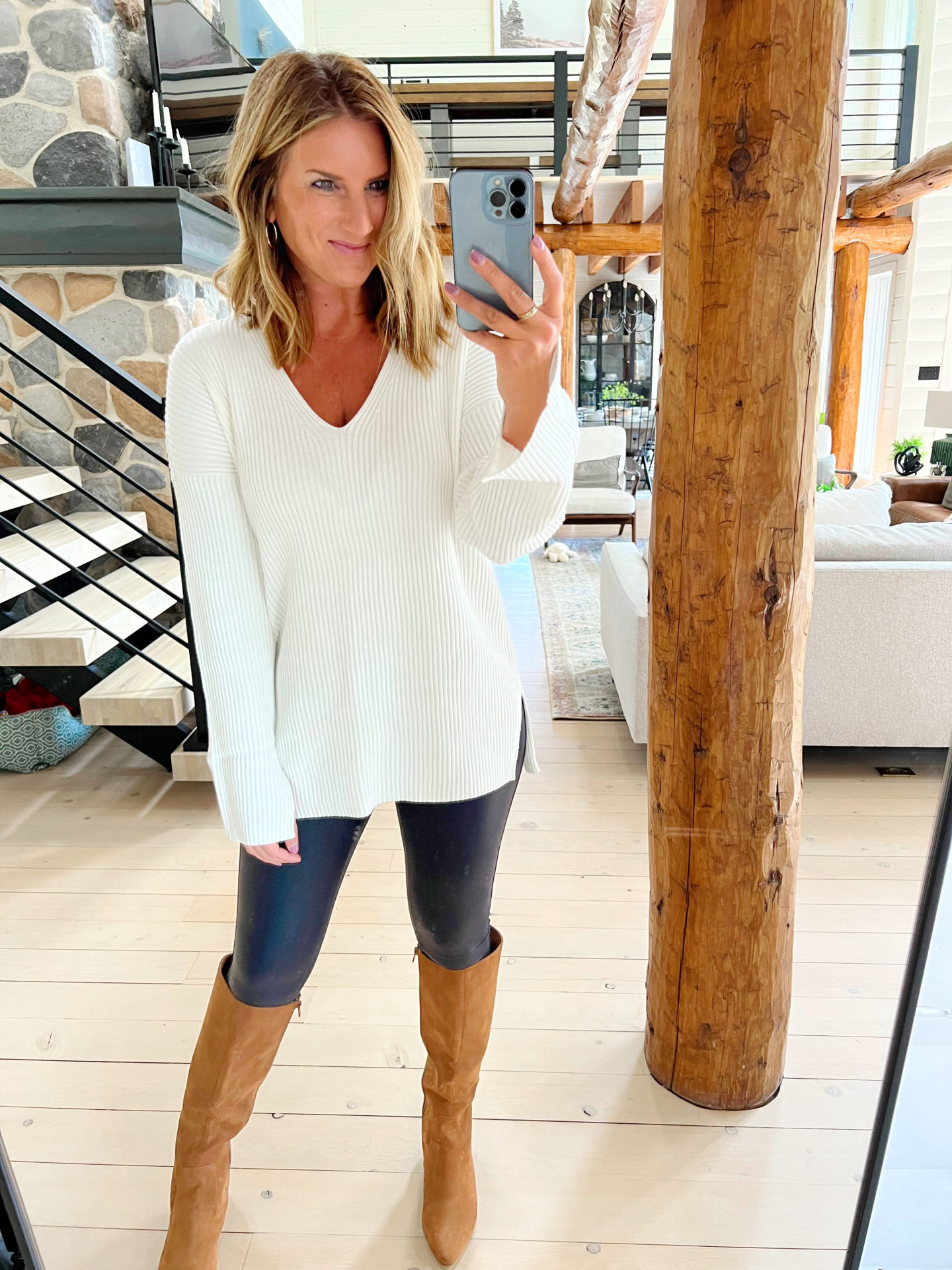 faux leather leggings Archives - Living in Yellow
