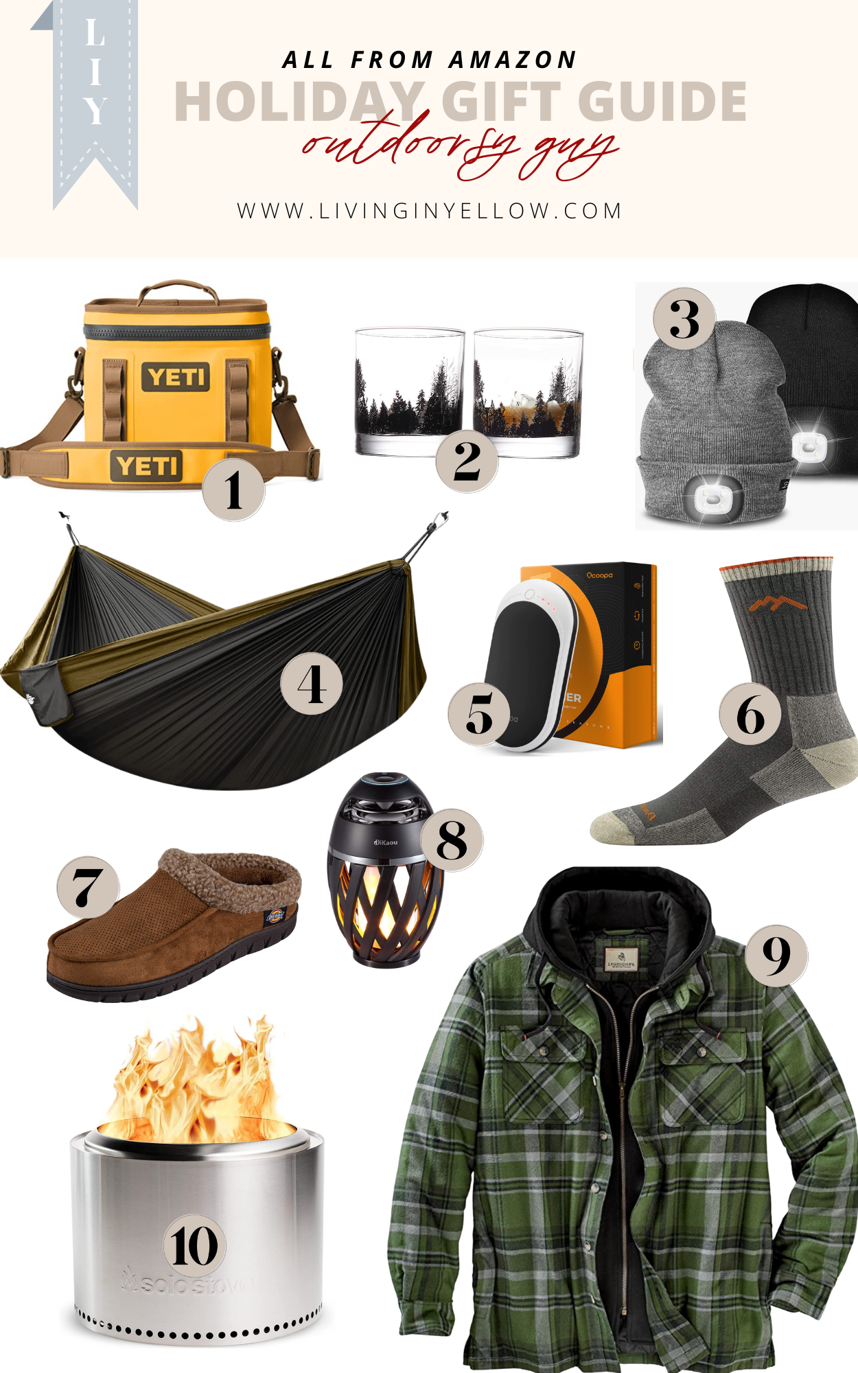 Holiday Gift Guides for Everyone - Living in Yellow