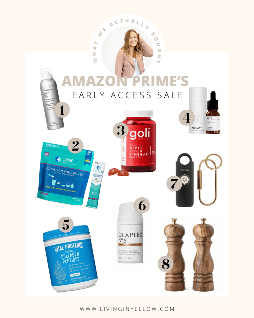 What We Bought From the Amazon Prime Sale Living in Yellow