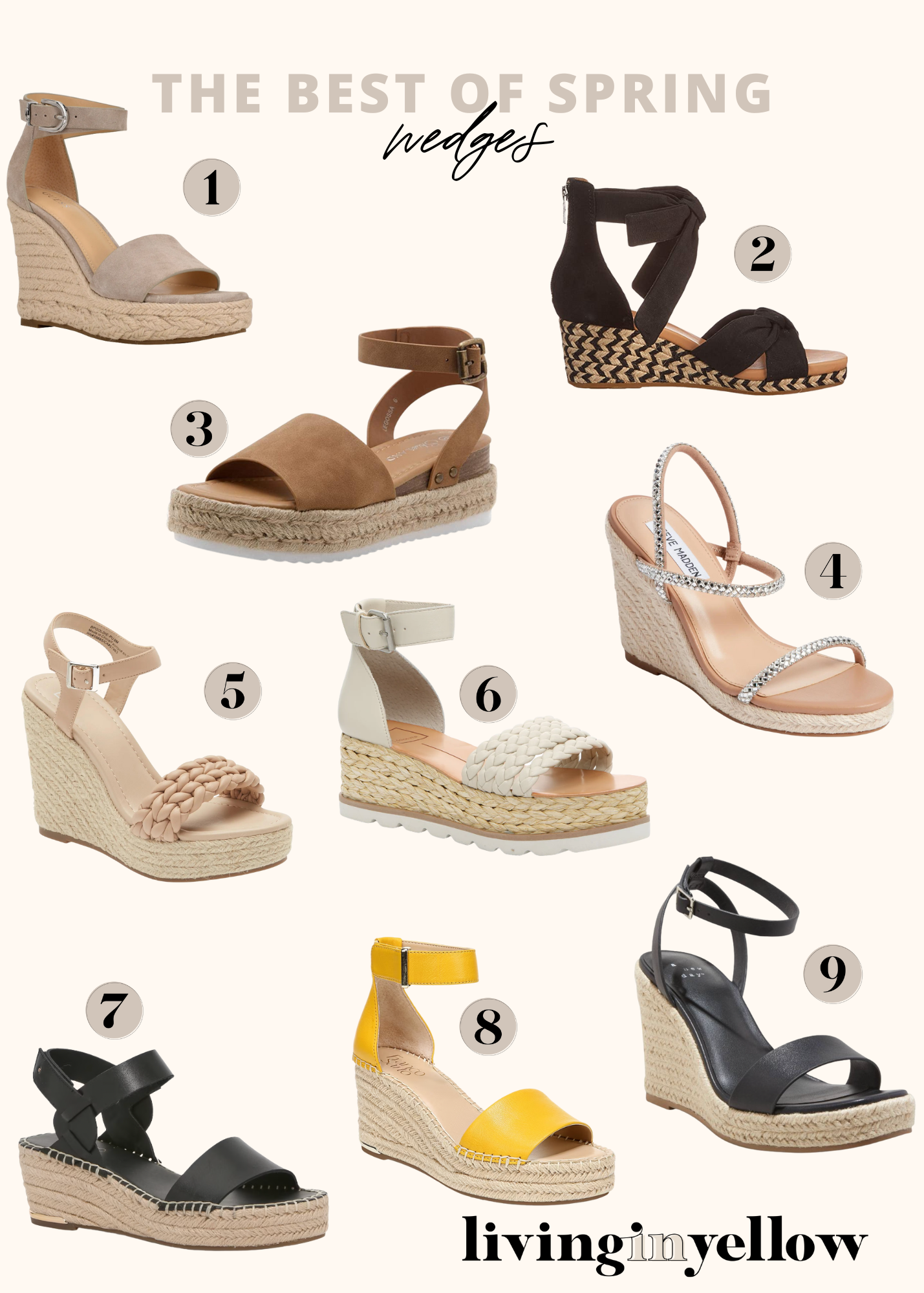 Our Favorite Shoes for Spring - Living in Yellow