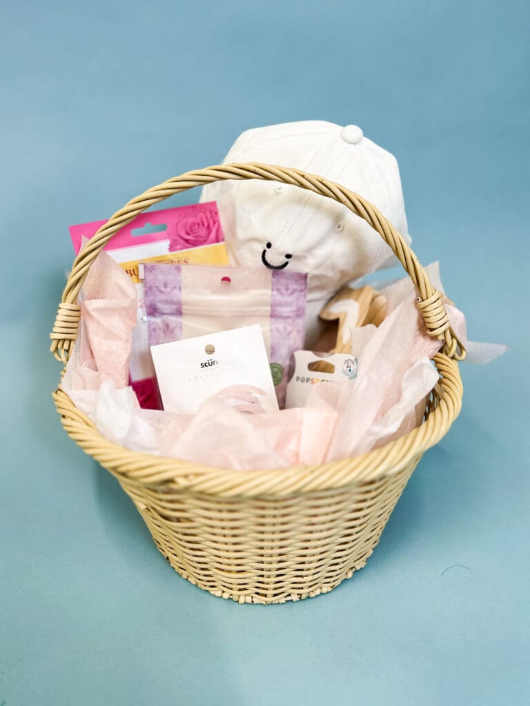 Easter Baskets For Your Girlfriends Living in Yellow