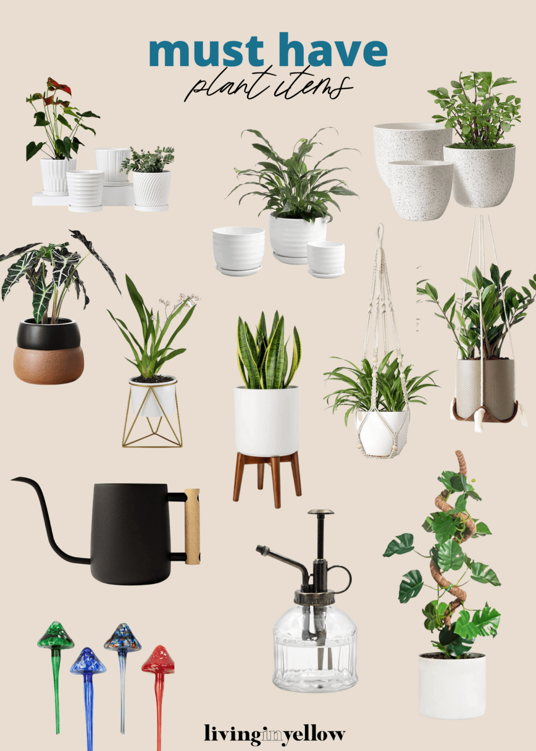 8 Amazon Houseplants You Can’t Kill! Living in Yellow