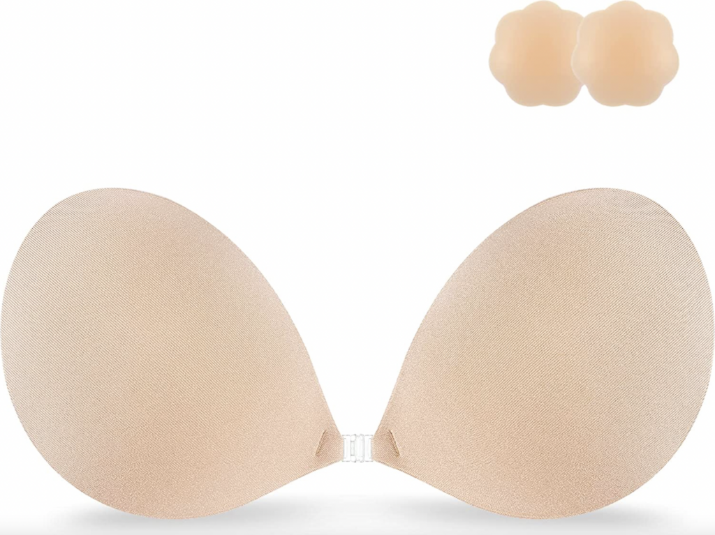 Silicone adhesive nipple covers, Nippies, Bandeau, Strapless, and  Convertible Bras