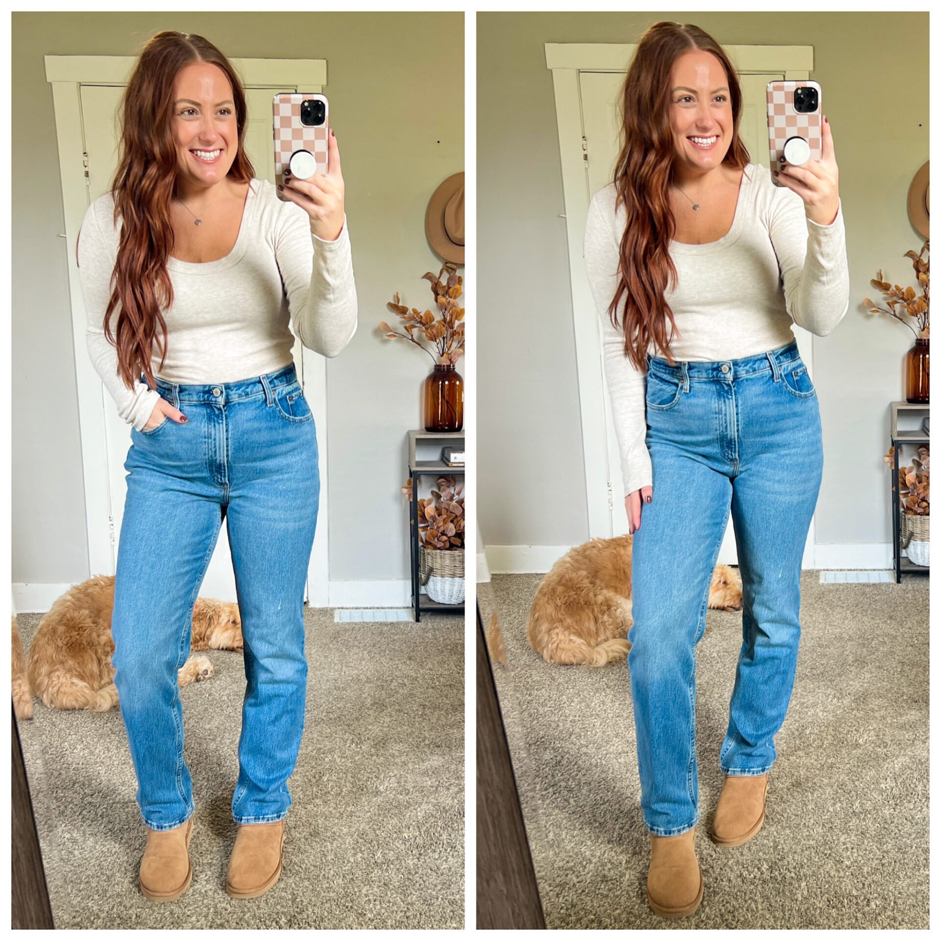 9 Effortless Ways to Wear Fall's Biggest Jeans Trend  Wide leg jeans outfit,  Wide leg jeans outfits, Legs outfit