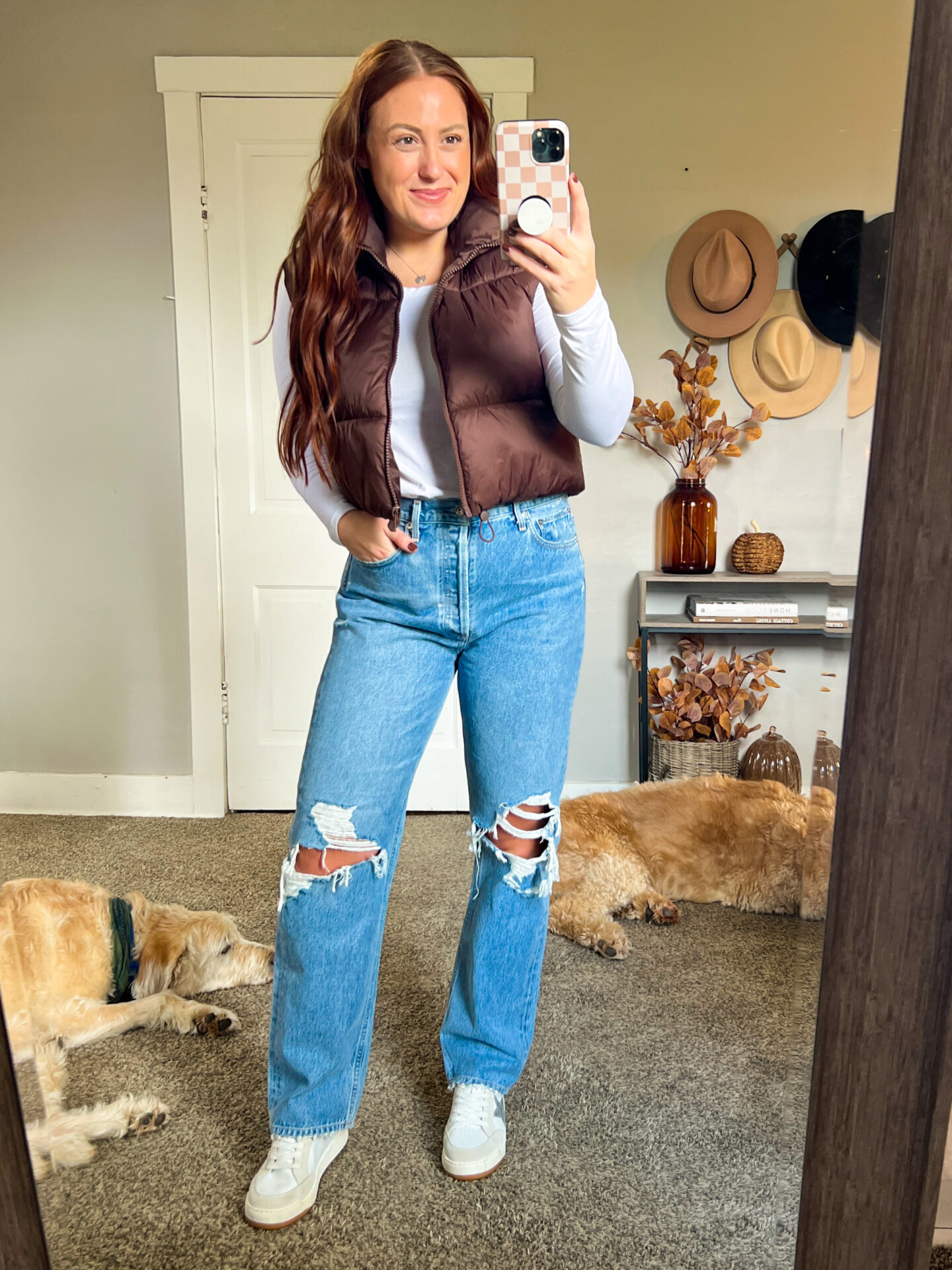 How to Style Wide Leg Jeans - Living in Yellow