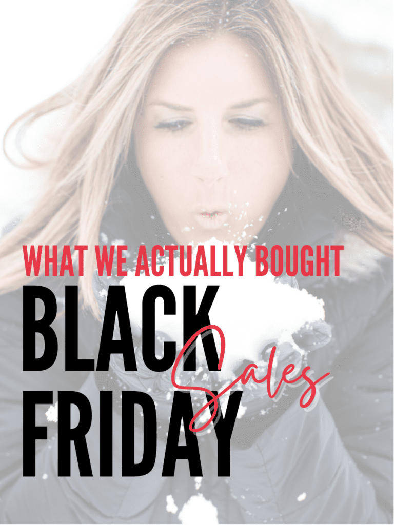 Black Friday What We Actually Bought Living in Yellow