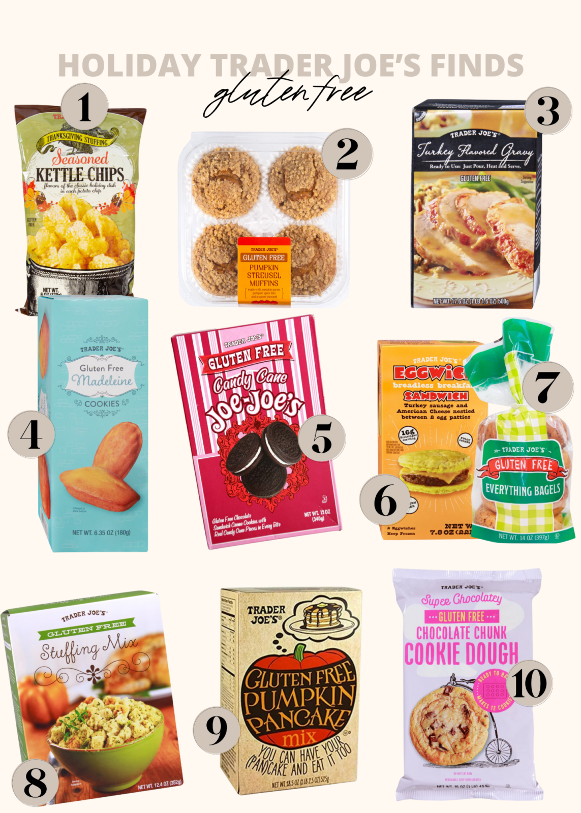 Holiday Favorites From Trader Joe's - Living in Yellow