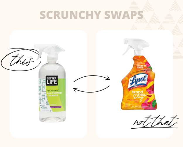 Healthier Swaps for the New Year: AKA Scrunchy Swaps - Living in Yellow