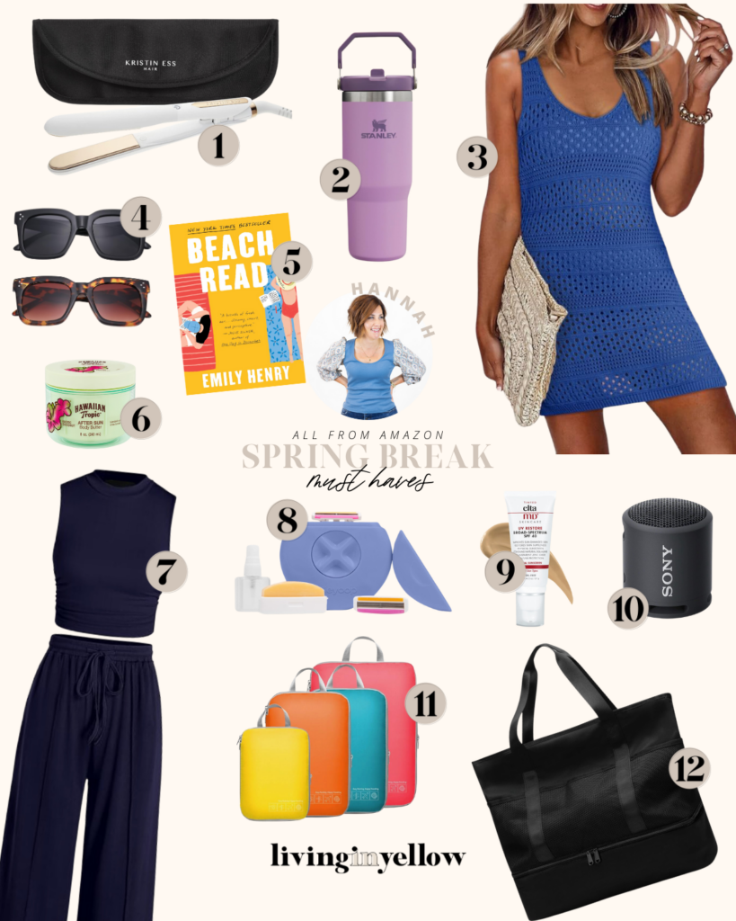 Spring Break Must-Haves from Amazon - Living in Yellow