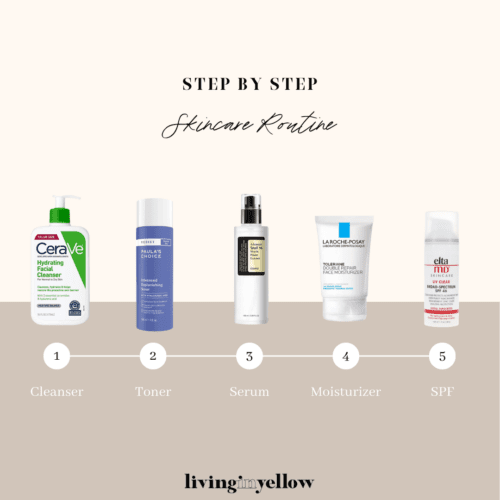 Simple Skincare Guide for Beginners - Living in Yellow