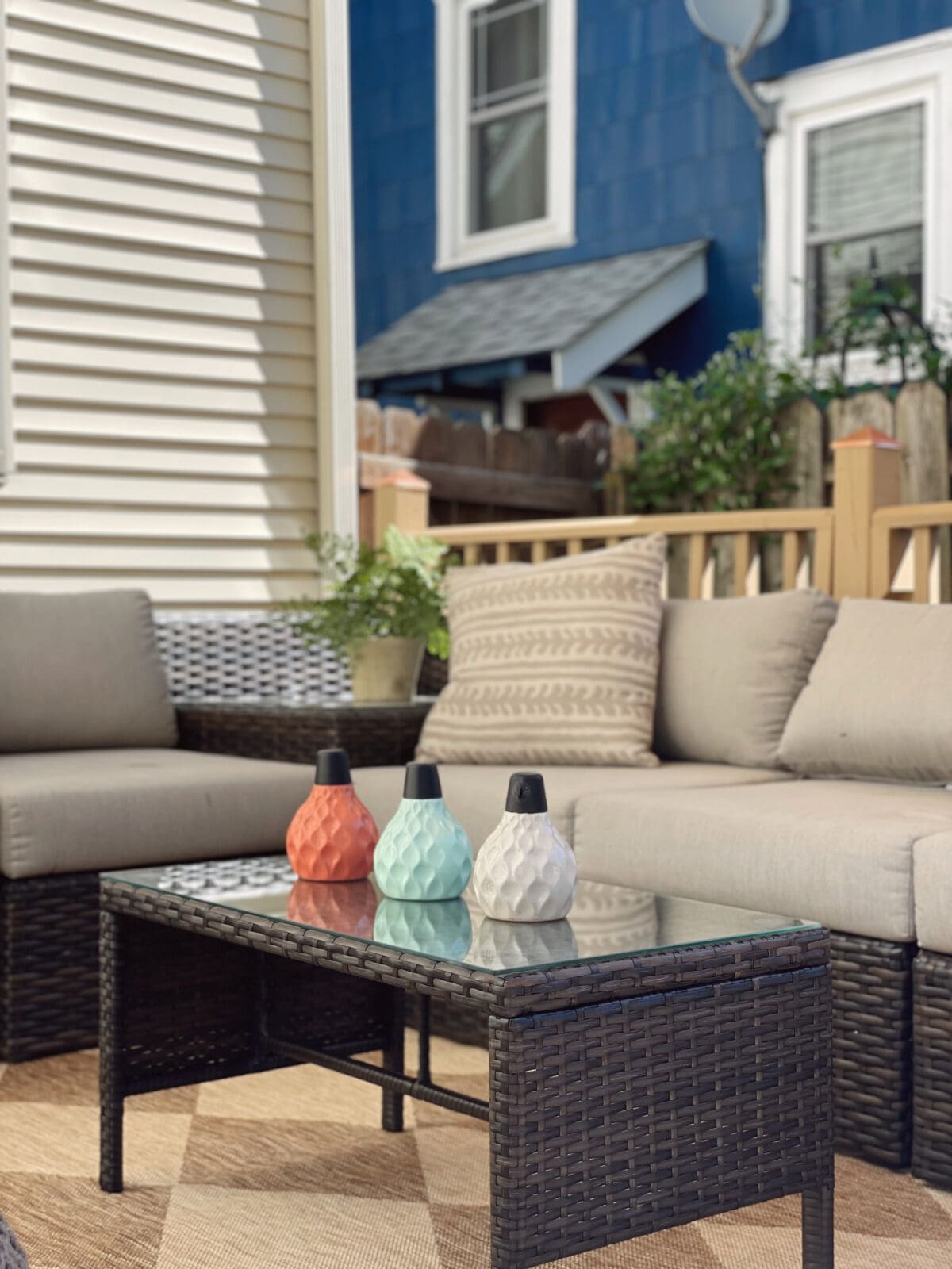 Creating My Outdoor Oasis with Wayfair Living in Yellow