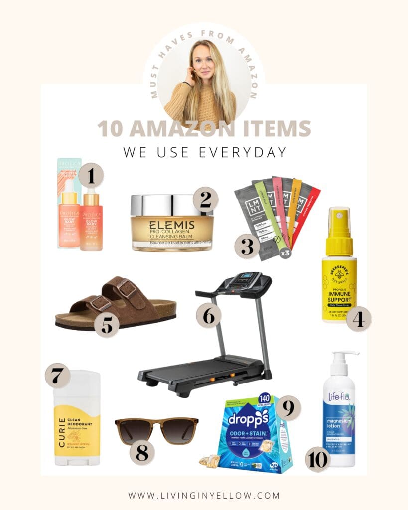 10 Amazon Items I Use Every Day - Living in Yellow