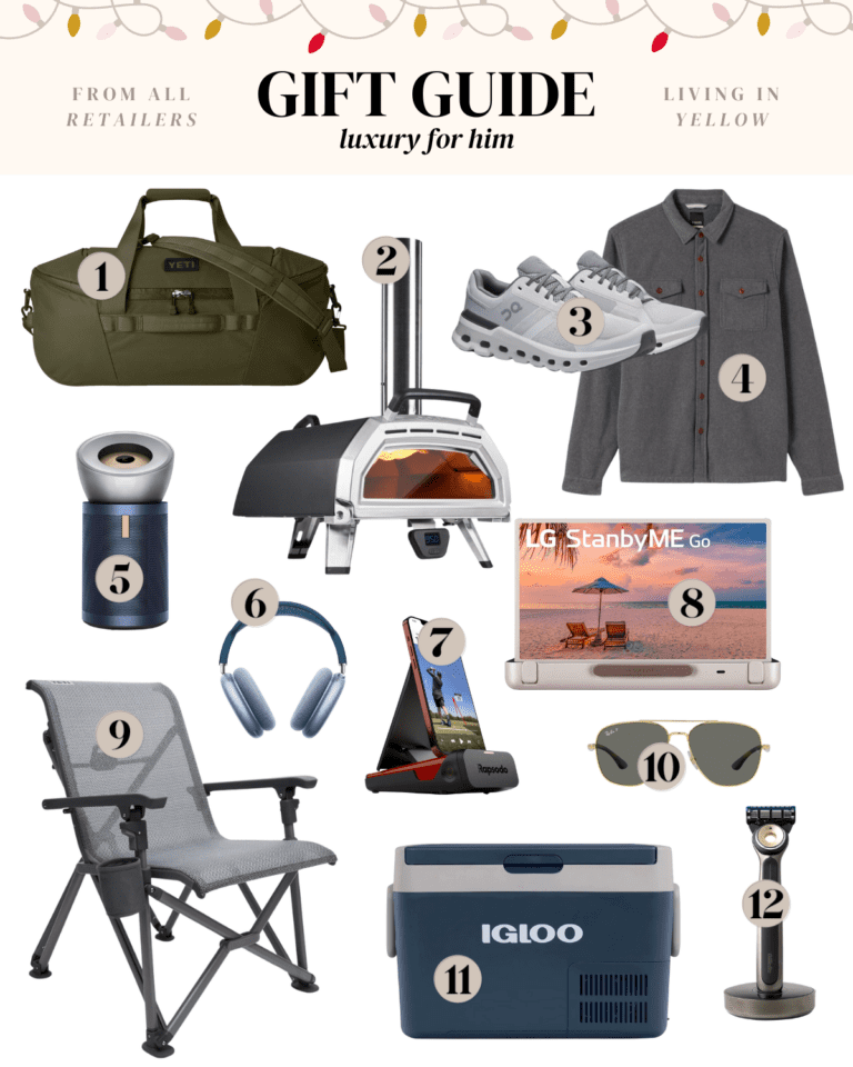60+ Holiday Gift Guides for Everyone On Your List - Living in Yellow